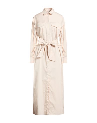 Eleventy Woman Maxi Dress Cream Size 2 Cotton, Elastane In White