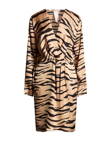 Pennyblack Woman Midi Dress Gold Size 8 Polyester In Yellow
