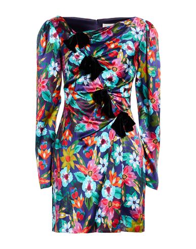 Mini-Kleid Damen Dunkelviolett 36 Damen