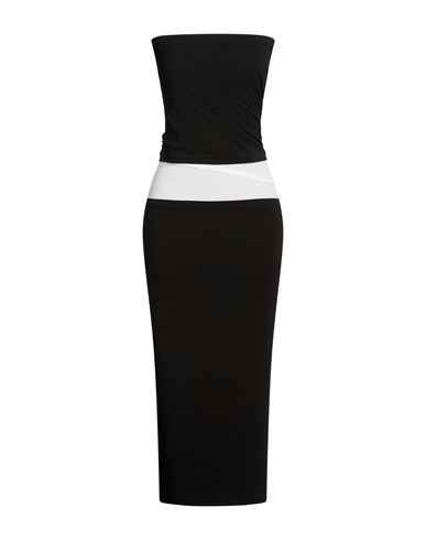 Maxi-Kleid Damen Schwarz M,S Damen