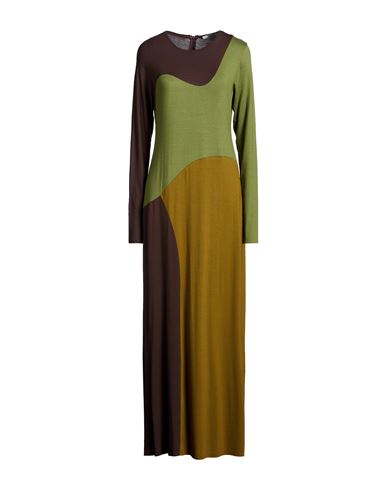 MALÌPARMI Maxi-Kleid Damen Grün 40 Damen