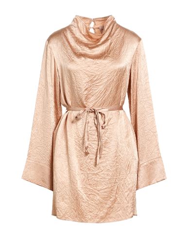 Mini-Kleid Damen Pfirsich S Damen