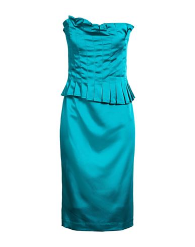 Midi-Kleid Damen Aquamarin 34,36,38 Damen