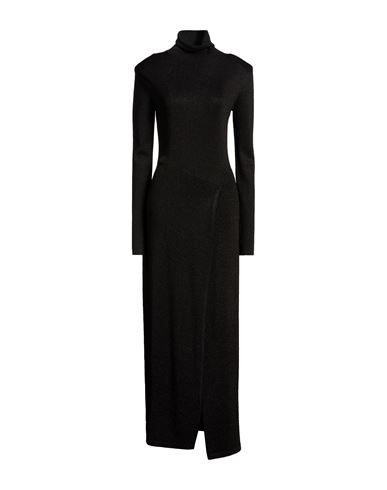 Vestido largo Mujer Negro 38 Mujer