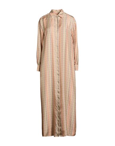 Maxi-Kleid Damen Beige 32,34,38,40,42 Damen