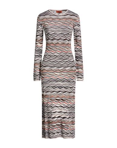 Vestido midi Mujer Marrón 32,34,36,38,40,42 Mujer