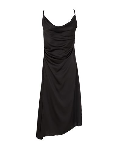 Vicolo Woman Maxi Dress Black Size M Polyester