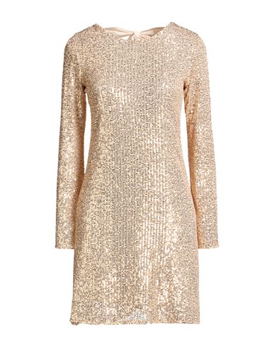 Mini-Kleid Damen Gold 34,36,38,40 Damen