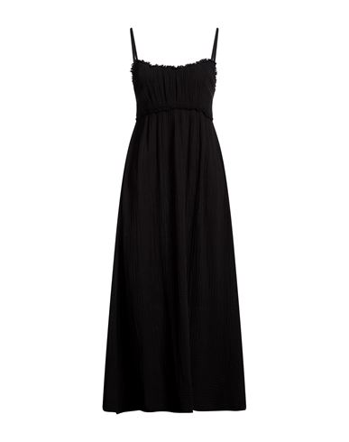 Xírena Vestido largo Mujer Negro L,S Mujer