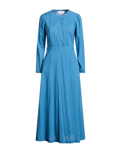 Xirena Xírena Woman Midi Dress Slate Blue Size Xl Cotton
