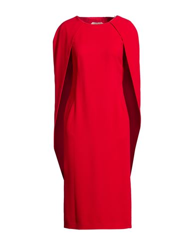 Midi-Kleid Damen Rot 36 Damen