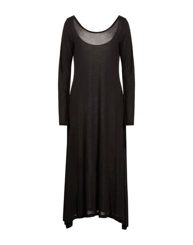 Jucca Woman Midi Dress Black Size M Lyocell