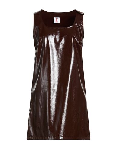 Minivestido Mujer Marrón chocolate 40 Mujer