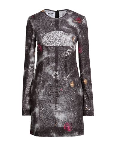 Mini-Kleid Damen Braungrau 36 Damen