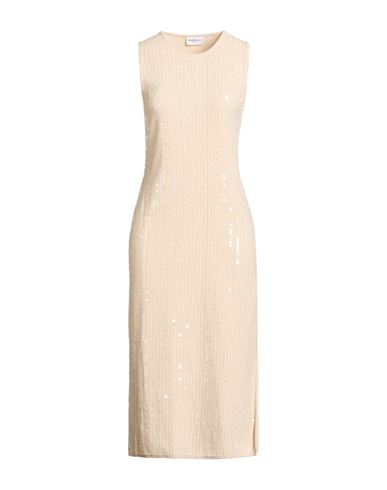 Midi-Kleid Damen Cremeweiß L,M,S,XL Damen
