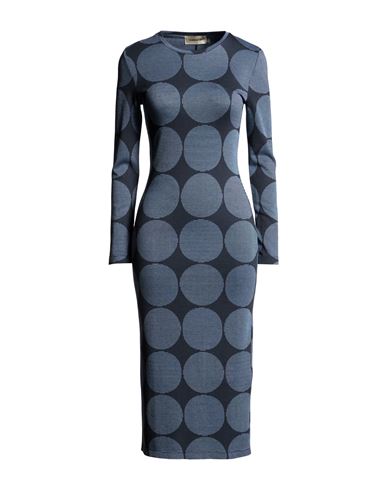 Midi-Kleid Damen Marineblau S Damen