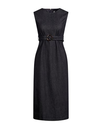 Midi-Kleid Damen Blau 38 Damen