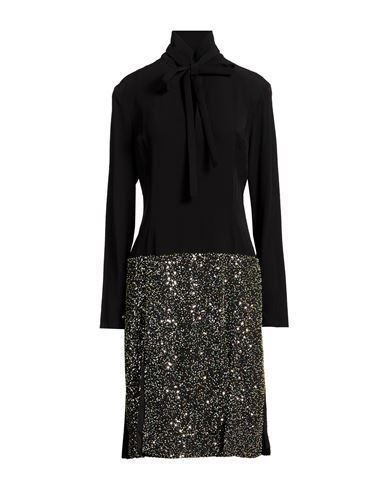 Midi-Kleid Damen Schwarz 34 Damen