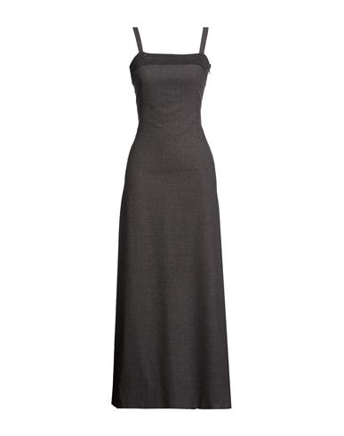 Maxi-Kleid Damen Braungrau 34 Damen