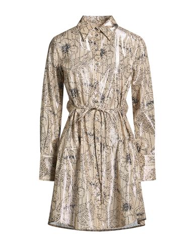 Mini-Kleid Damen Beige 34,36 Damen