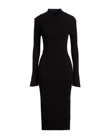 Midi-Kleid Damen Schwarz 38 Damen