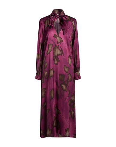 Midi-Kleid Damen Pflaume 34,40 Damen
