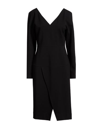 Vestido midi Mujer Negro 40 Mujer