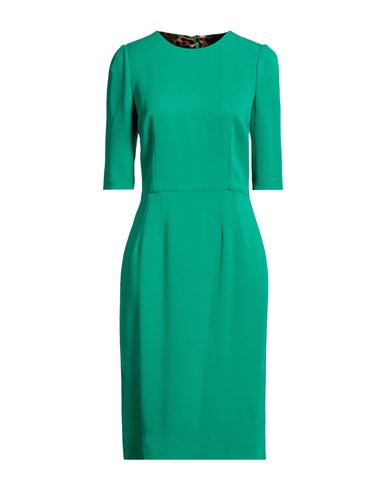 DOLCE&GABBANA Midi-Kleid Damen Smaragdgrün 38 Damen