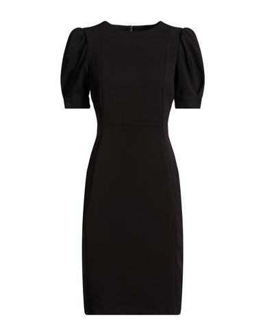 Midi-Kleid Damen Schwarz 32,34,36,38,40,42,44 Damen