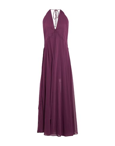 Maxi-Kleid Damen Pflaume 38,40 Damen