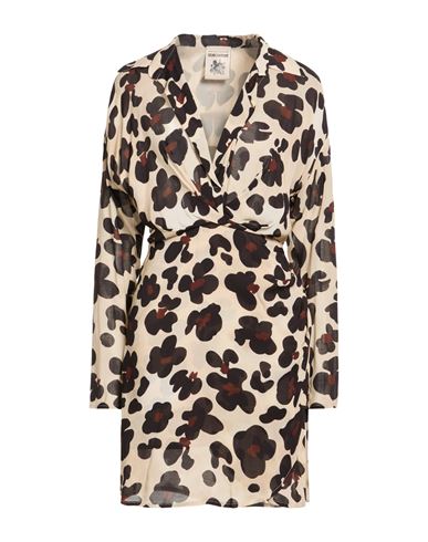 Mini-Kleid Damen Beige 34 Damen