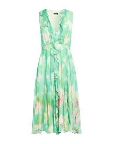 Midi-Kleid Damen Säuregrün 36 Damen
