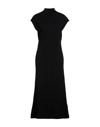 Anna Molinari Woman Midi Dress Black Size 8 Merino Wool