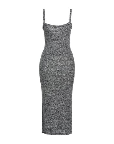 Vicolo Woman Midi Dress Black Size Onesize Acrylic, Wool, Viscose, Alpaca Wool
