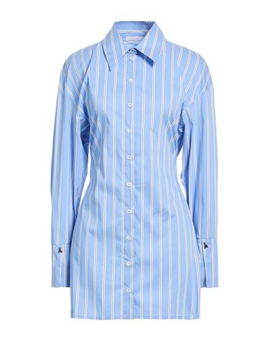 Patrizia Pepe Woman Mini Dress Blue Size 6 Cotton, Polyamide, Elastane