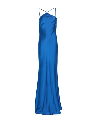 Vestido largo Mujer Azul marino 44 Mujer