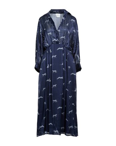 Vestido largo Mujer Azul marino 40 Mujer