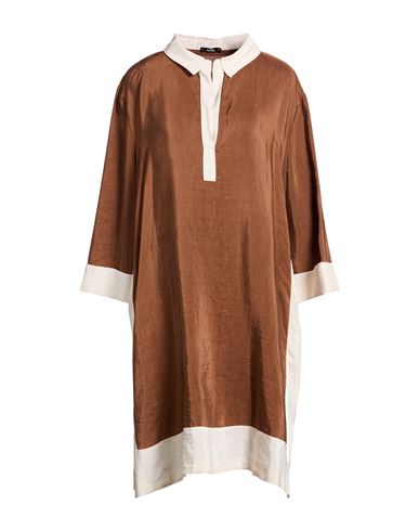 Minivestido Mujer Marrón XXL Mujer