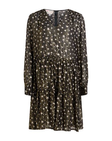 Maison Common Woman Midi Dress Black Size 10 Silk, Polyester