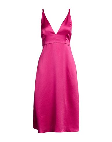 Vestido midi Mujer Magenta 32,34,36,38,40,42 Mujer