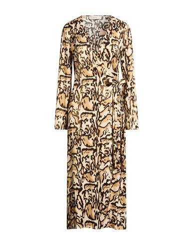 Jucca Woman Maxi Dress Cream Size 6 Viscose In White
