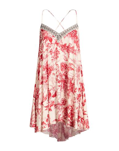 Simona Corsellini Woman Midi Dress Red Size 4 Viscose