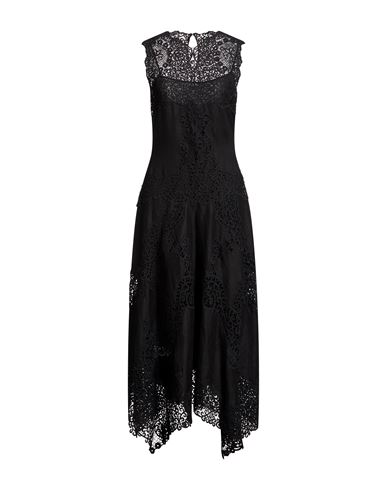 Vestido largo Mujer Negro 42 Mujer