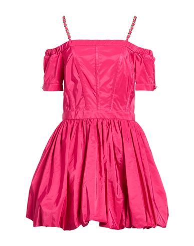 Eureka By Babylon Woman Mini Dress Fuchsia Size 10 Polyamide In Pink