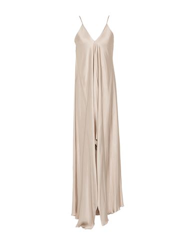 Collection Privèe Collection Privēe? Woman Maxi Dress Beige Size 6 Viscose
