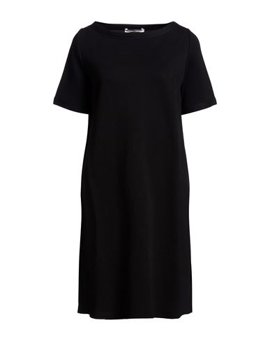 Charlott Woman Midi Dress Black Size M Cotton