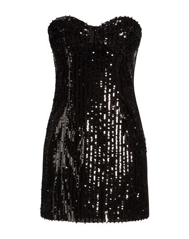 Suoli Woman Mini Dress Black Size 8 Polyester, Elastane