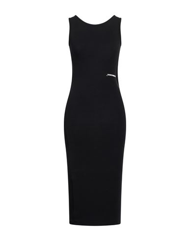 Hinnominate Women's Long Ribbed Dress  A Canoe In Black