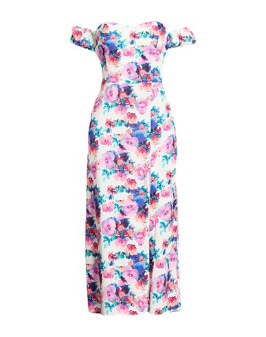 Mar De Margaritas Woman Midi Dress White Size Xs Viscose