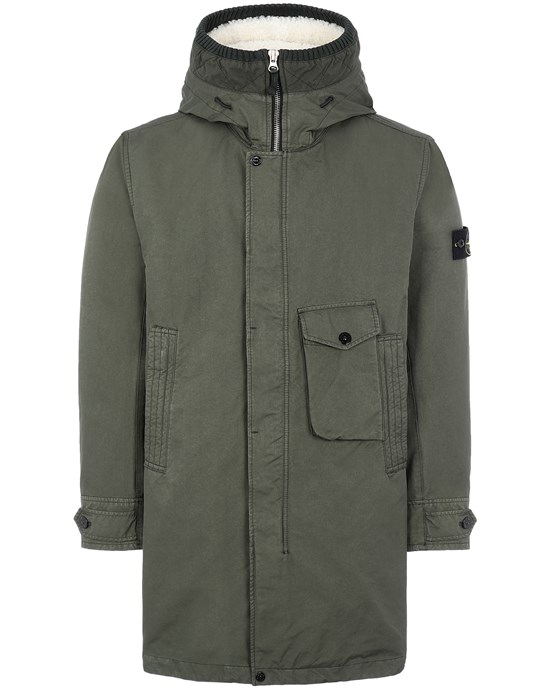 Mid-length jacket 70749 DAVID-TC_INTERNO STACCABILE STONE ISLAND - 0